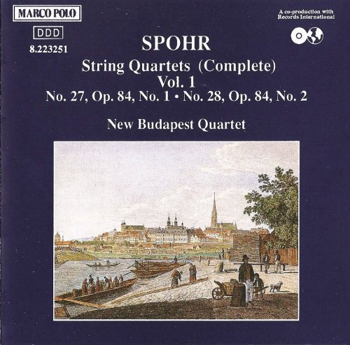 New Budapest Quartet - Spohr: String Quartets Vol. 1 (1989) CD-Rip