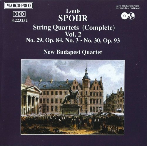 New Budapest Quartet - Spohr: String Quartets Vol. 2 (1990) CD-Rip