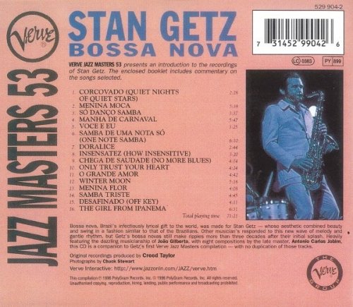 Stan Getz - Bossa Nova: Verve Jazz Masters 53 (1996)