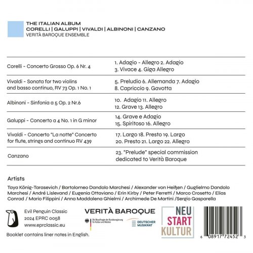 Verità Baroque - The Italian Album (2024) [Dolby Atmos]