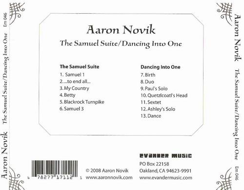 Aaron Novik - The Samuel Suite/Dancing Into One (2008)