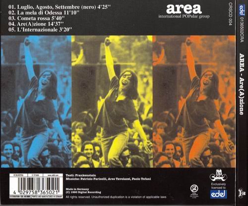 Area - Are(A)zione (1975)