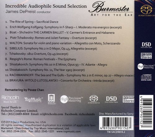 James DePreist - Burmester: Incredible Audiophile Sound Selection (2013) [SACD]