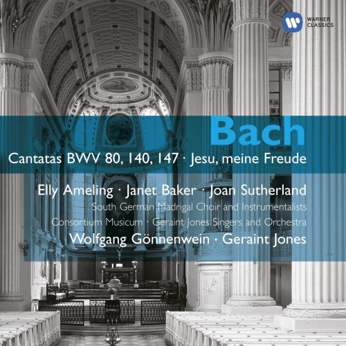 Wolfgang Gönnenwein, Geraint Jones - Bach: Cantatas BWV 80, 140 & 147 - Jesu meine Freunde (1995)