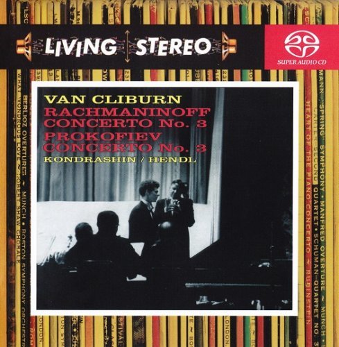 Van Cliburn - Rachmaninoff Concerto No. 3 & Prokofiev Concerto No. 3 (1958, 1960) [2005 SACD]