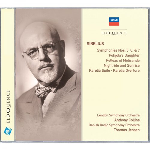 London Symphony Orchestra, Anthony Collins, Danish Radio Symphony Orchestra, Thomas Jensen - Sibelius: Symphonies 5, 6, 7 - Pelléas & Mélisande... (2013)