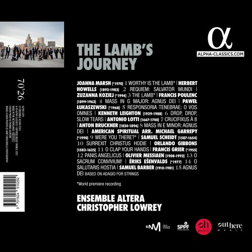 Ensemble Altera, Christopher Lowrey - The Lamb's Journey. A Chor al Narrative from Gibbons to Barber (2024) [Hi-Res] [Dolby Atmos]