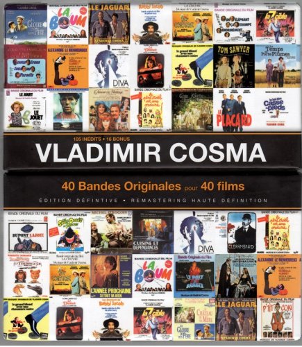 Vladimir Cosma - 40 Bandes Originales Pour 40 Films (2009) [17CD Box Set]