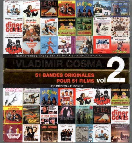 Vladimir Cosma - 51 Bandes Originales Pour 51 Films (2010) [17CD Box Set]