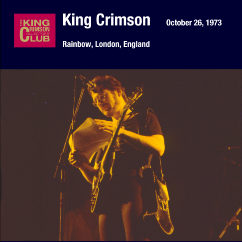 King Crimson - 1973-10-26 London, UK (2019)