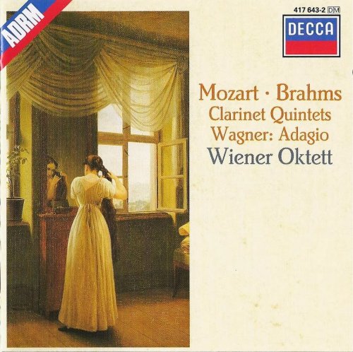 Wiener Oktett - Mozart, Brahms: Clarinet Quintets (1988) CD-Rip