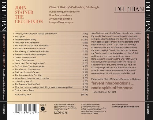 Choir of St Mary's Cathedral, Edinburgh, Duncan Ferguson, Imogen Morgan - Stainer: The Crucifixion (2024) [Hi-Res]