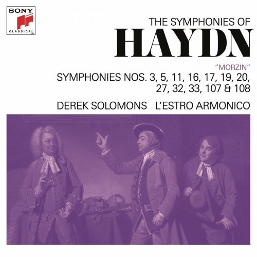 Derek Solomons - Haydn Symphonies Nos. 3 & 5 & 11 & 16 & 17 & 19 & 20 & 27 & 32 & 33 & 107 & 108 (Remastered) (2024) [Hi-Res]