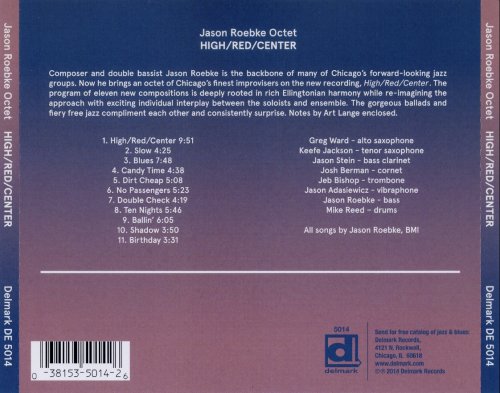 Jason Roebke Octet - High Red Center (2014) [CD-Rip]