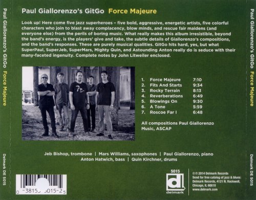 Paul Giallorenzo - Force Majeure (2014) [CD-Rip]