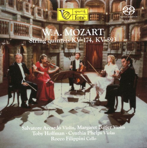 Salvatore Accardo - Mozart: String quintets KV 174, KV 593 (2021) [SACD]