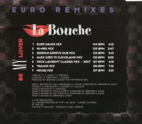 La Bouche - Be My Lover (Euro Remixes) [Maxi-Single] (1995) FLAC