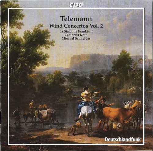 Camerata Köln, La Stagione Frankfurt, Michael Schneider - Telemann: Wind Concertos Vol. 2 (2008) CD-Rip