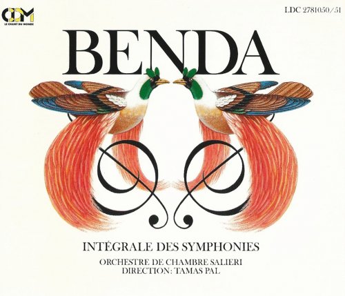 Orchestre de Chambre Salieri, Tamás Pál - Benda: Complete Symphonies (1996) CD-Rip