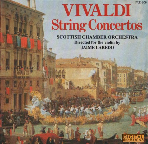 Jaime Laredo, Scottish Chamber Orchestra - Vivaldi: String Concertos (1985) CD-Rip