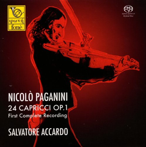 Salvatore Accardo - Paganini: 24 Capricci for Violin Solo Op. 1 (2021) [SACD]