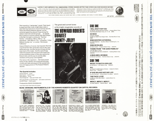 Howard Roberts Quartet - Jaunty-Jolly! (2010 Japan Edition)