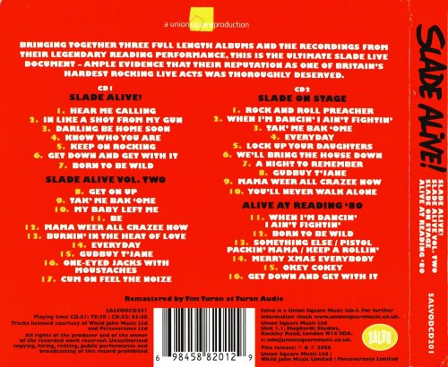 Slade - Alive! (The Live Anthology) (2006) [2CD]