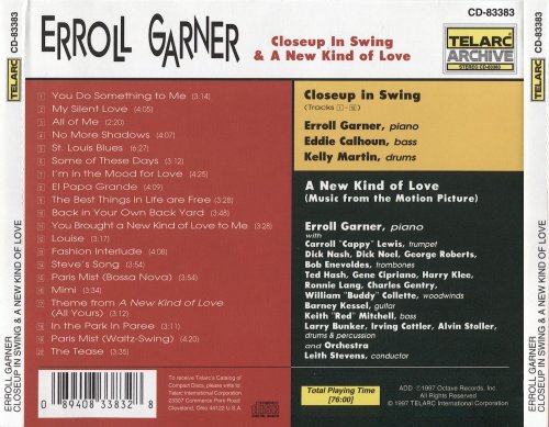 Erroll Garner - Closeup in Swing/A New Kind of Love (1997)