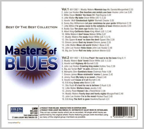 VA - Masters of Blues - Best Of The Best Collection (2009)