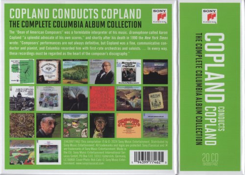 Aaron Copland - Aaron Copland conducts Copland (2024) [20CD Box Set]
