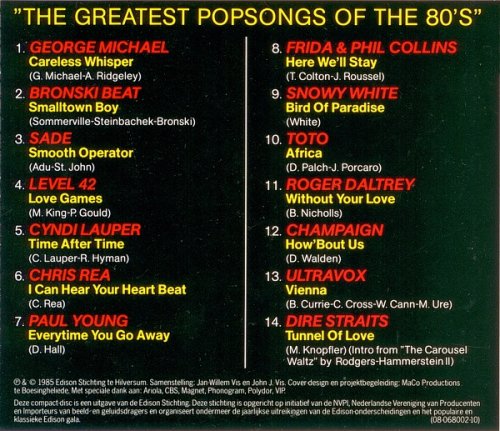 VA - The Greatest Popsongs Of The 80's (1985)