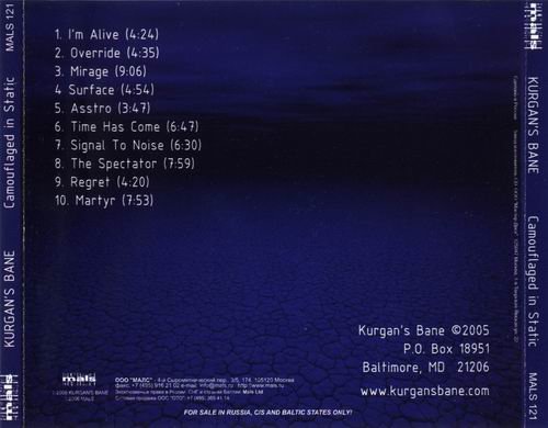 Kurgan's Bane - Camouflaged In Static (2005)