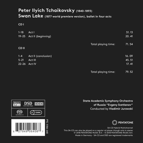 Vladimir Jurowski - Tchaikovsky: Swan Lake (2018) [SACD]