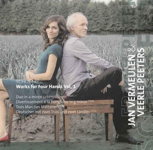 Jan Vermeulen, Veerle Peeters - Schubert: Works For Four Hands Vol. 1 (2014)