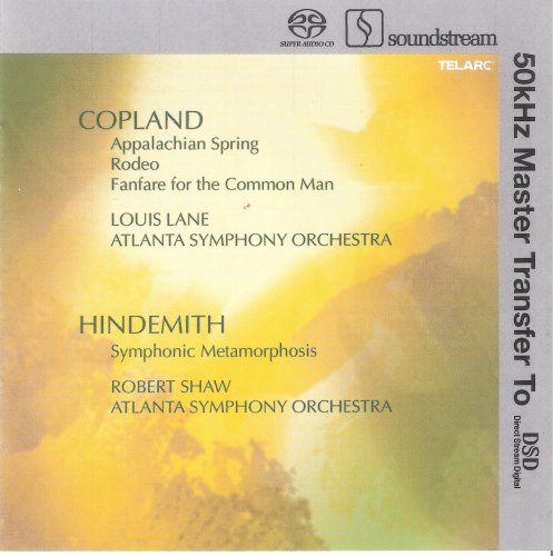 Louis Lane, Robert Shaw - Copland: Fanfare, Rodeo / Hindemith: Symphonic Metamorphosis (2004) [SACD]