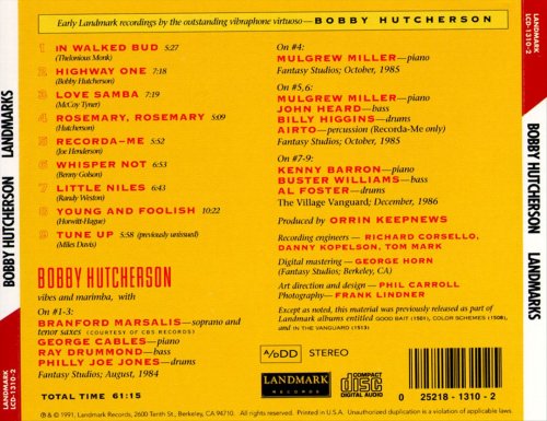 Bobby Hutcherson - Landmarks (1991)
