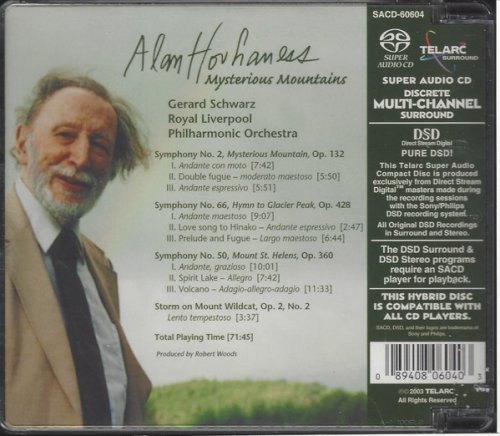 Gerard Schwarz - Hovhaness: Mysterious Mountains (2003) [SACD]