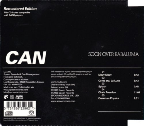 Can - Soon Over Babaluma (1974) (2005, SACD, SPOONSA10, RE, RM, EU)