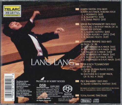 Lang Lang - Recorded Live At Seiji Ozawa Hall, Tanglewood (2001) [SACD]