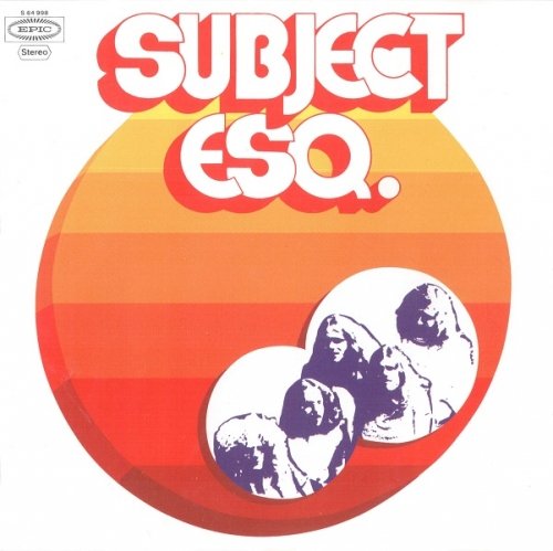 Subject Esq - Subject Esq (1972) LP