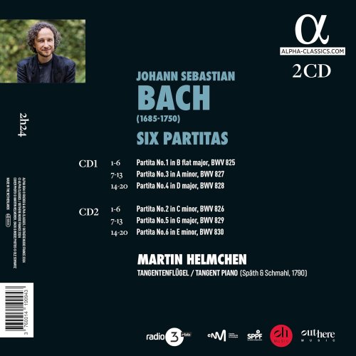 Martin Helmchen - Bach: Six Partitas (2024) [Hi-Res]