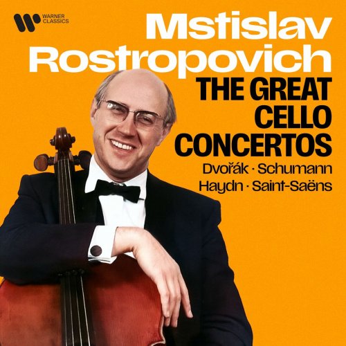 Mstislav Rostropovich - The Great Cello Concertos_ Dvořák, Schumann, Haydn, Saint-Saëns... (2024)