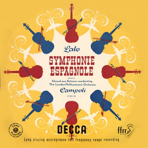 Alfredo Campoli, Eduard van Beinum, London Philharmonic Orchestra, Royal Concertgebouw Orchestra - Lalo: Symphonie espagnole; Tchaikovsky: Serenade for Strings (2021)