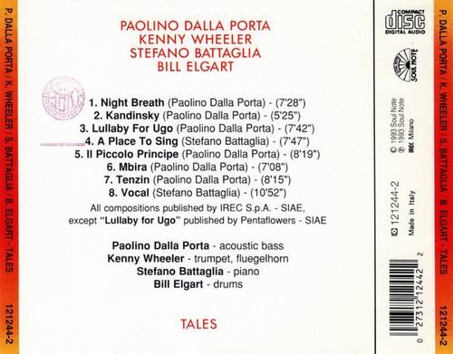 Paolino Dalla Porta, Kenny Wheeler, Stefano Battaglia, Bill Elgart - Tales (1993)