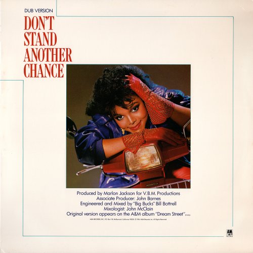 Janet Jackson - Don’t Stand Another Chance (US 12") (1984)