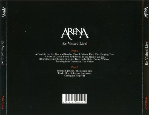 Arena - Re-Visited: Live! (2CD) (2019) [CD-Rip]