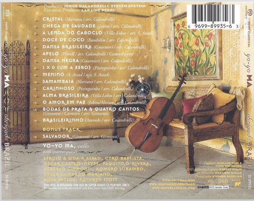 Yo-Yo Ma - Obrigado Brazil (2003) [SACD]