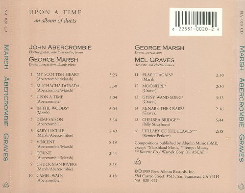 John Abercrombie, George Marsh, Mel Graves - Upon a Time (1989)
