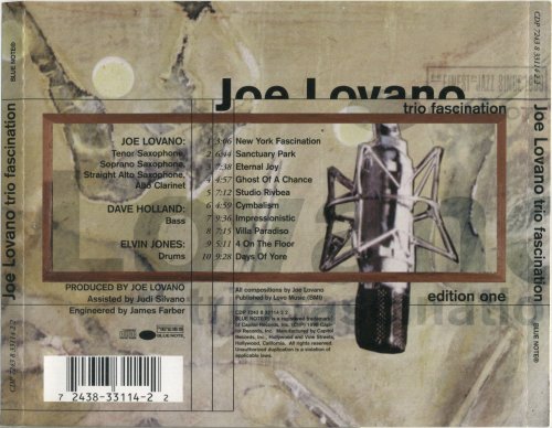 Joe Lovano - Trio Fascination Edition One (1998)