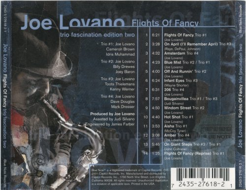 Joe Lovano - Flights of Fancy: Trio Fascination Edition Two (2001)